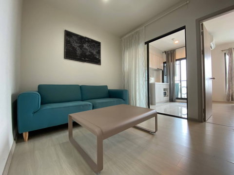 For rent ✨Life Sukhumvit 48✨1 bedroom, size 33.26 sq m🥰, convenient transportation, near BTS Phra Khanong, near food sources.