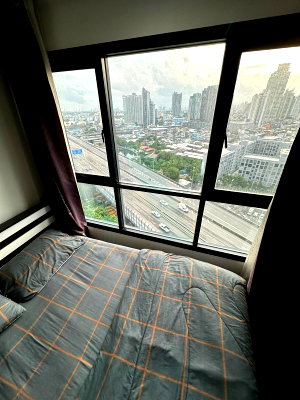 Condos for rent : 🔺 For Rent Condo THE BASE PARK WEST SUKHUMVIT 77 Building 1, Floor 18,1 bed room, Room size 26 sqm