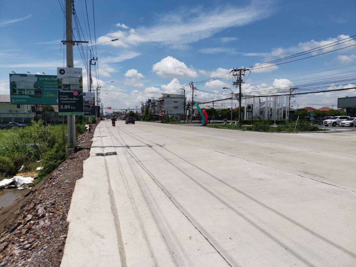 รูป ให้เช่าที่ดิน 3-30 ปี อ.ไทรน้อย 24-2-22.9 ไร่ ติดถนนคอนกรีต 4 เลน ถนนบ้านกล้วย-ไทรน้อย ทำเลดีมาก หมู่บ้านเกิดใหม่เพียบ ให้เช่าระยะยาว - รูปที่ 19/20