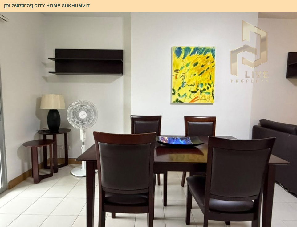รูป DL26070975 ขายคอนโด ซิตี้ โฮม สุขุมวิท (City Home Sukhumvit) ใกล้ BTS อุดมสุข พร้อมเข้าอยู่ โทรด่วน 0614453194 LineID @952jdxxk - รูปที่ 4/9