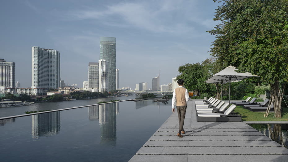 รูป ห้องว่าง* ✅ ✅ ให้เช่า - Four Seasons Private Residences Bangkok , Ultimate Luxury 2 ห้องนอน พร้อมเข้าอยู่ ติดต่อไลน์ @bktasset โทร 095-325-8928 - รูปที่ 7/7