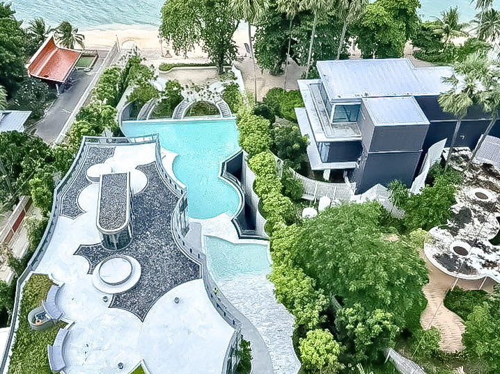 picture AROM WONGAMAT Condo for Rent Studio High Floor Sea View - 9/9