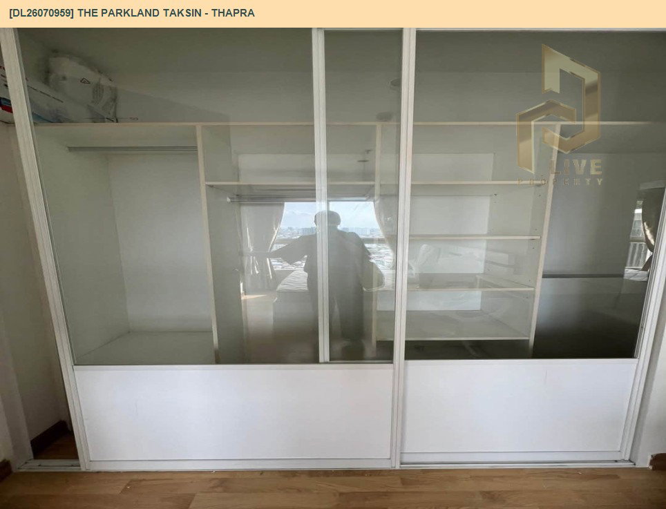 รูป DL26070959 ให้เช่าคอนโด เดอะ พาร์คแลนด์ ตากสิน - ท่าพระ (The Parkland Taksin - Thapra) ใกล้ BTS ตลาดพลู พร้อมเข้าอยู่ โทรด่วน 0638692663 LineID @952jdxxk - รูปที่ 6/6