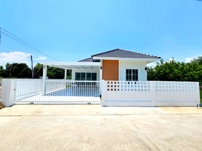 บ้านเดี่ยว ม.แม่โจ้ :  เหลือเพียง 1 หลังสุดท้าย! บ้านเดี่ยวสไตล์โมเดิร์น ทำเลศักยภาพ แม่โจ้-สันทราย 🏡✨T. 063-6649056