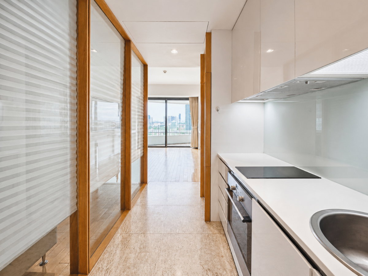 รูป 🔥 ราคาหลุดจอง! คอนโดหรูติดแม่น้ำThe Pano Rama 3 ห้องพร้อมอยู่ Fully Furnished วิวเมือง Luxury Skyline - รูปที่ 5/9
