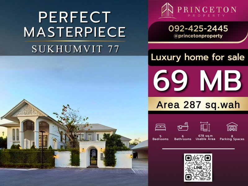 Houses for sale : Luxury House For Sale Perfect Masterpiece Sukhumvit 77