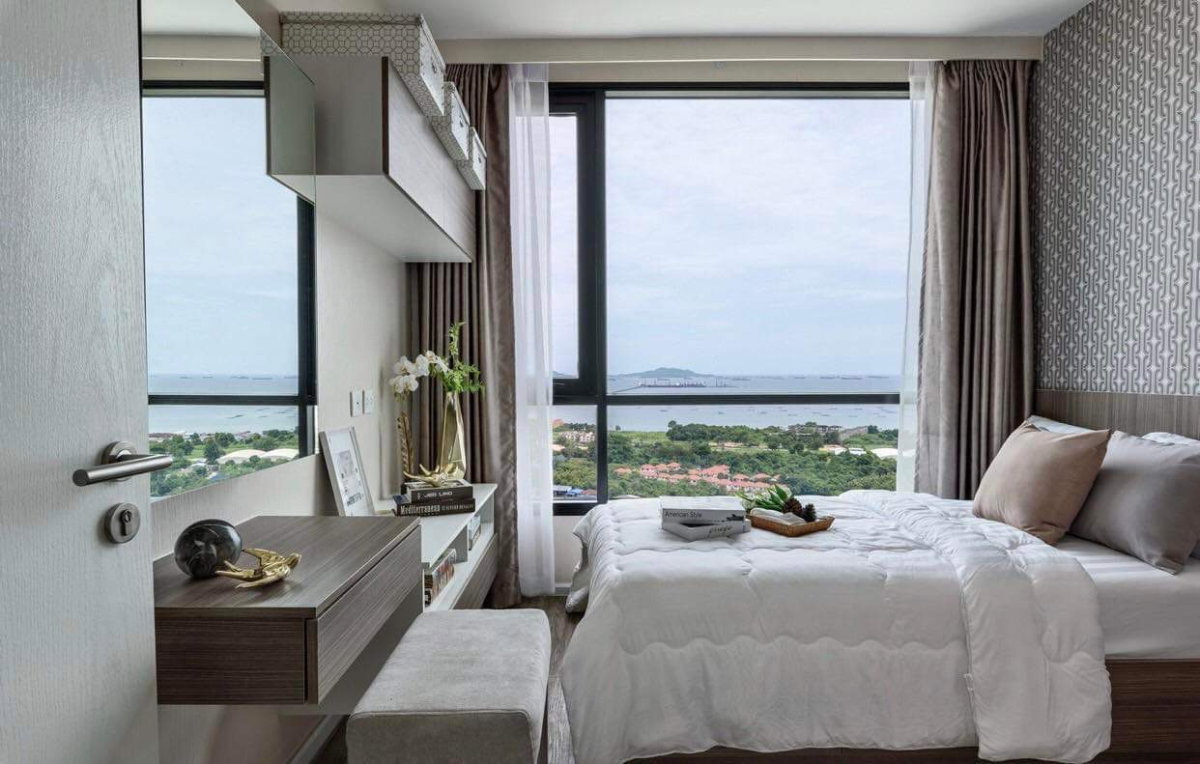 รูป SP131📍ให้เช่า (For Rent) KnightsBridge The Ocean Sriracha Tel: 064-242-6068,099-690-3486 - รูปที่ 4/14