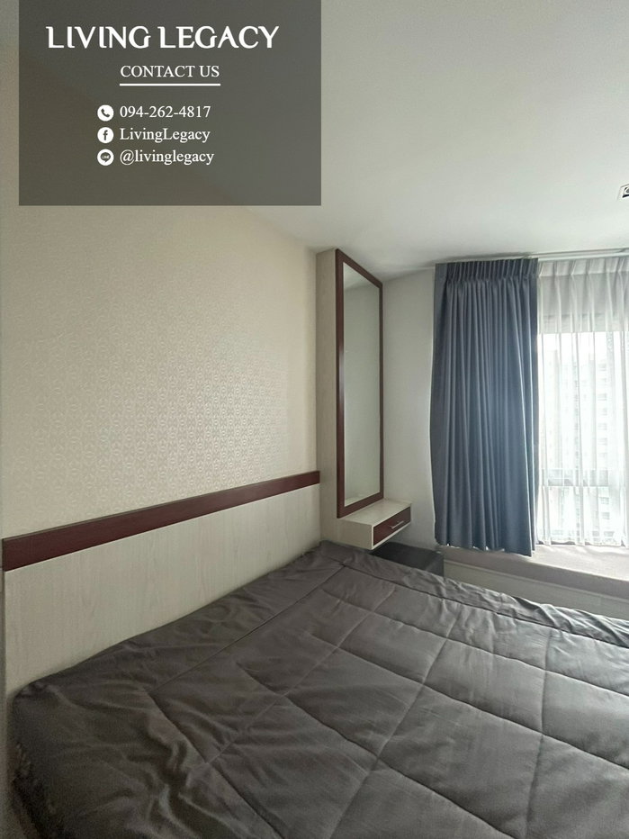 รูป SIIDEL เช่าด่วน คอนโด Rich Park @ Triple Station 27 ตร.ม. | ชั้น 21 | 1 ห้องนอน | 1 ห้องน้ำ 12,000 บาท/เดือน line id : @livinglegacy - รูปที่ 3/28