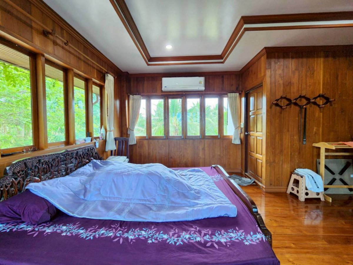 รูป ขายที่ดินพร้อมบ้านไม้สัก สไตล์รีสอร์ท เนื้อที่ 6:2:88ไร่ - รูปที่ 38/38