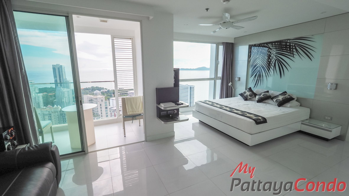 picture 🛏️ 3 Bed - 🛁 4 Bath - 🏙️ Sea View - 🌏 FOREIGN name - 🏢 Sky Residences Pattaya - Ref: AMR97 - 31/37