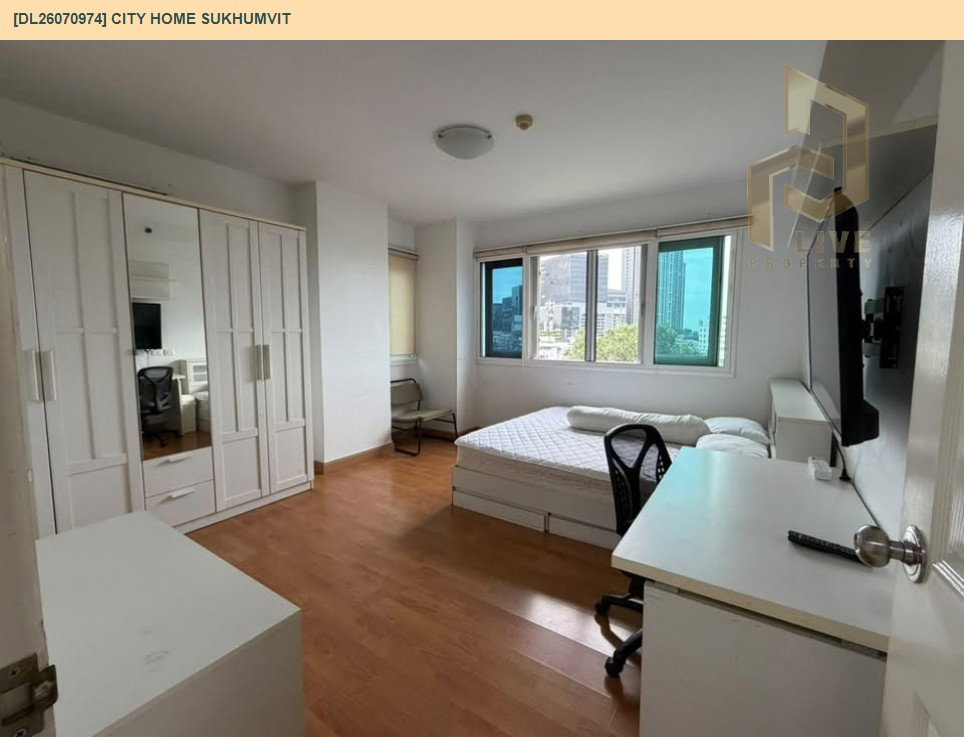 รูป DL26070974 ให้เช่าคอนโด ซิตี้ โฮม สุขุมวิท (City Home Sukhumvit) ใกล้ BTS อุดมสุข พร้อมเข้าอยู่ โทรด่วน 0653619502 LineID @952jdxxk - รูปที่ 3/9