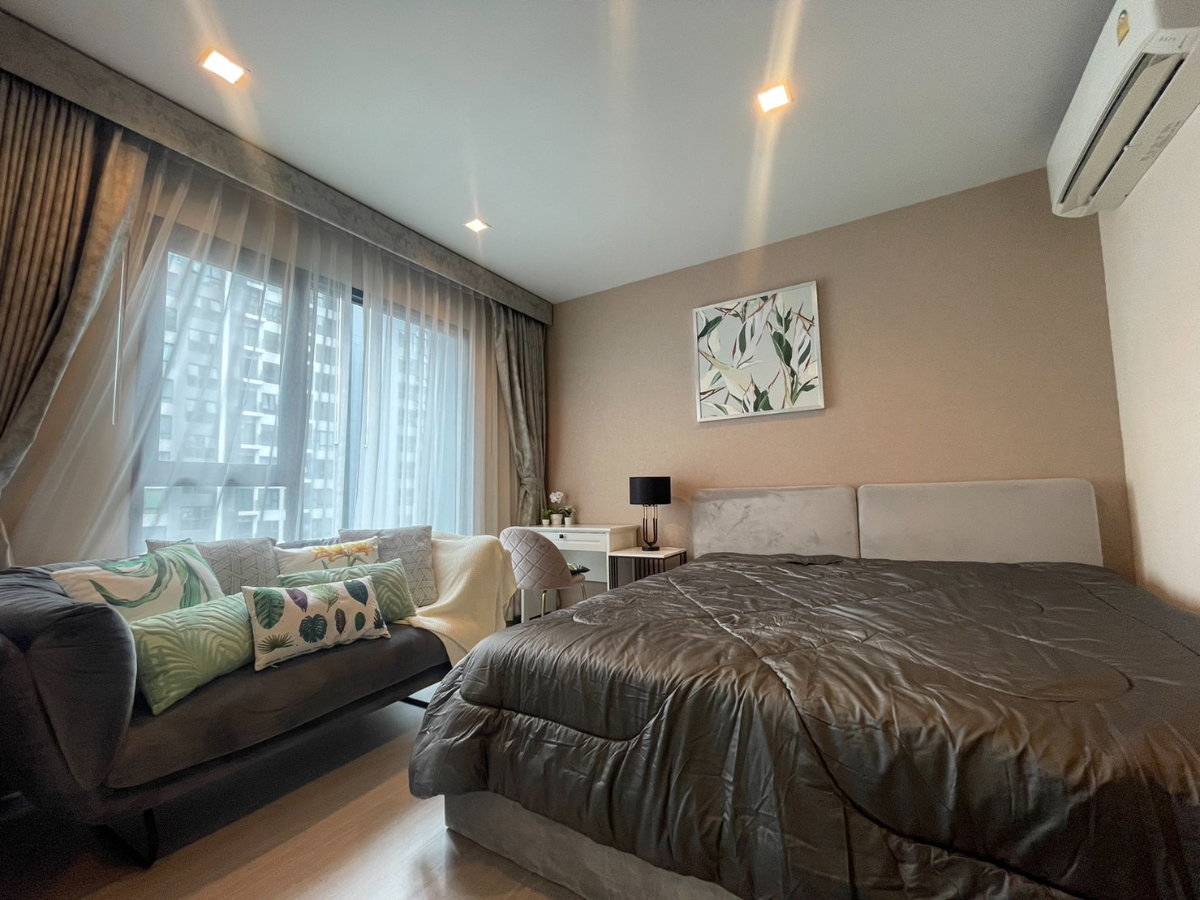 รูป 🌳🌳For rent Life Asoke rama9🌳🌳 ห้องสวย พร้อมอยู่ แต่งสวย จัดเต็ม มีหลายห้องให้เลือกชม ID LINE : @190evxgl - รูปที่ 10/10