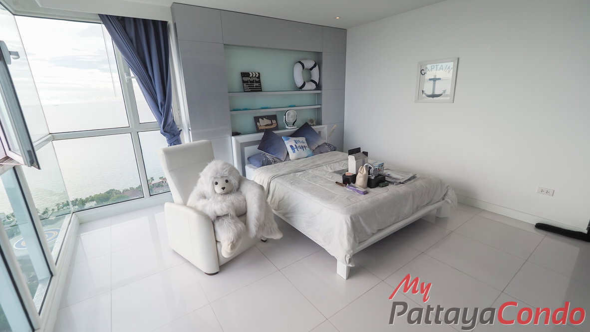 picture 🛏️ 3 Bed - 🛁 4 Bath - 🏙️ Sea View - 🌏 FOREIGN name - 🏢 Sky Residences Pattaya - Ref: AMR97 - 24/37