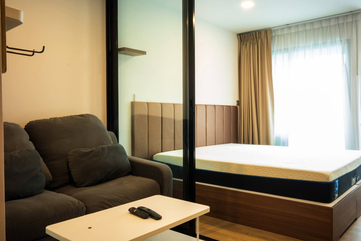 รูป 🏡 ให้เช่า Kave Town Shift 13,000฿💖 ✨ ตึก D ชั้น 8 ห้องระเบียงยื่น วิวสระ ✅️ พร้อมเข้าอยู่ - รูปที่ 4/16