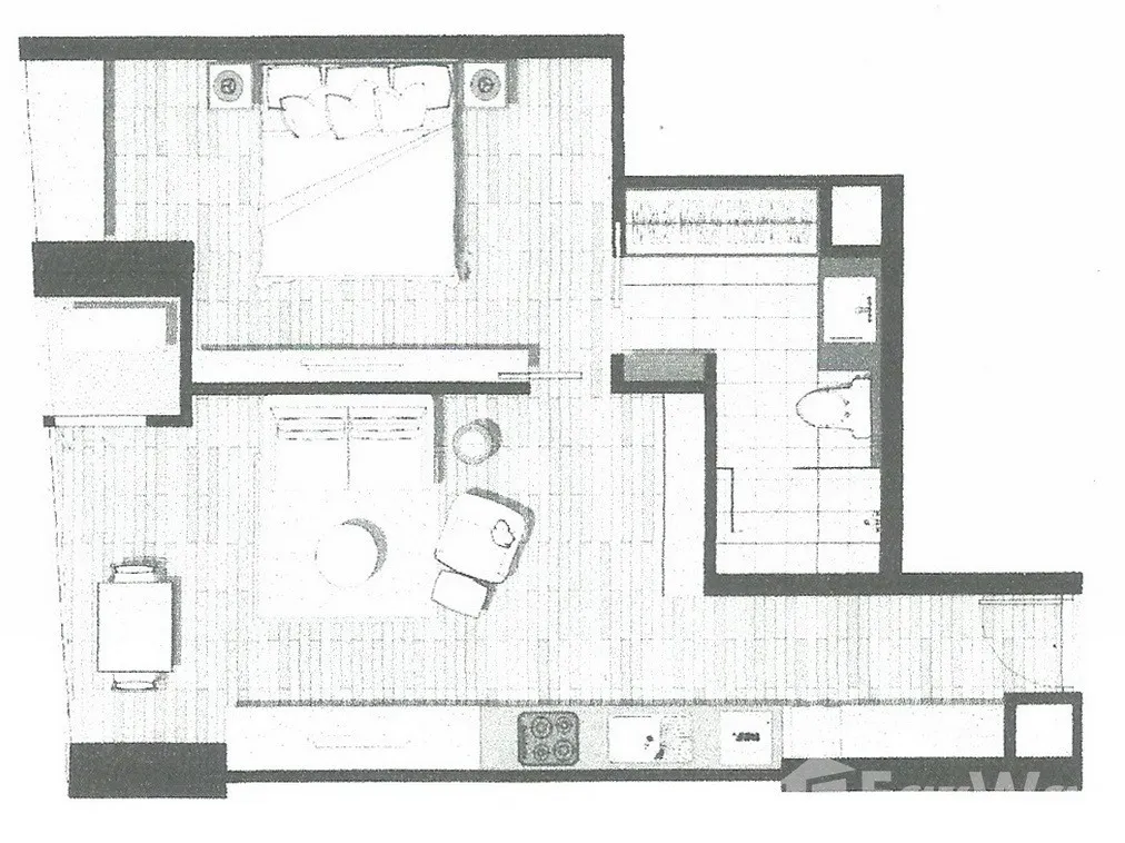 picture The Alcove Thonglor 10 | Spacious 54 sqm 1BR | 14th Floor 6590993 - 10/13