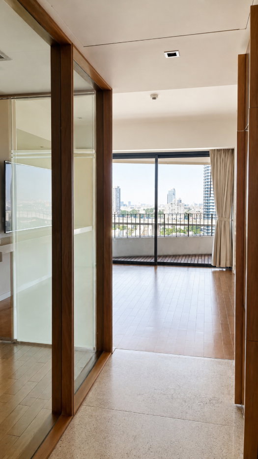 รูป 🔥 ราคาหลุดจอง! คอนโดหรูติดแม่น้ำThe Pano Rama 3 ห้องพร้อมอยู่ Fully Furnished วิวเมือง Luxury Skyline - รูปที่ 6/9
