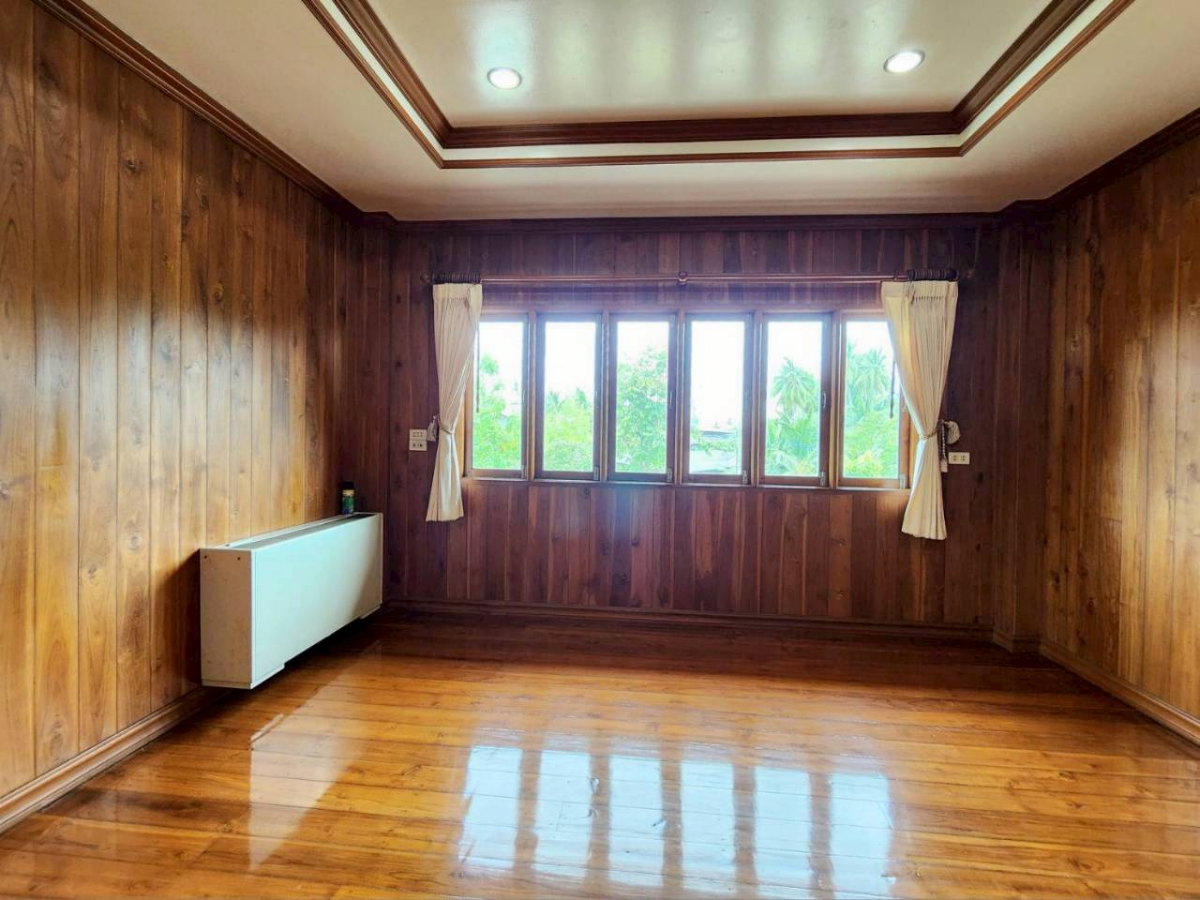 รูป ขายที่ดินพร้อมบ้านไม้สัก สไตล์รีสอร์ท เนื้อที่ 6:2:88ไร่ - รูปที่ 34/38