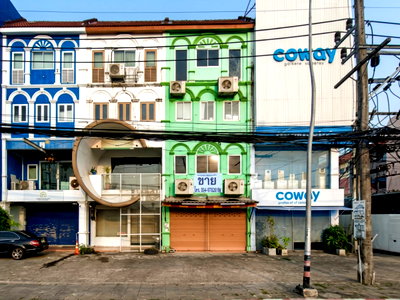อาคารพาณิชย์ ภูเก็ต : ขายอาคารพาณิชย์ 4 ชั้น ติดถนนบายพาส