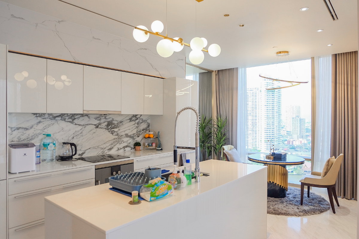 รูป ห้องว่าง* ✅ ✅ ให้เช่า - Four Seasons Private Residences Bangkok , Ultimate Luxury 2 ห้องนอน พร้อมเข้าอยู่ ติดต่อไลน์ @bktasset โทร 095-325-8928 - รูปที่ 5/7