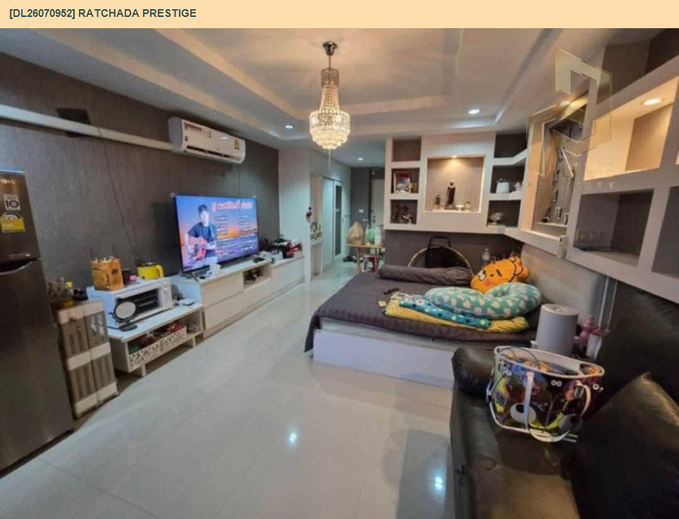 รูป DL26070952 ขายคอนโด รัชดา เพรสทีจ (Ratchada Prestige) ใกล้ - พร้อมเข้าอยู่ โทรด่วน 0653619502 LineID @952jdxxk - รูปที่ 3/12