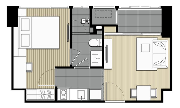 picture 1BR Condo for sale, IDEO Mobi Asoke, 33rd flr., Ready to move - 31/31