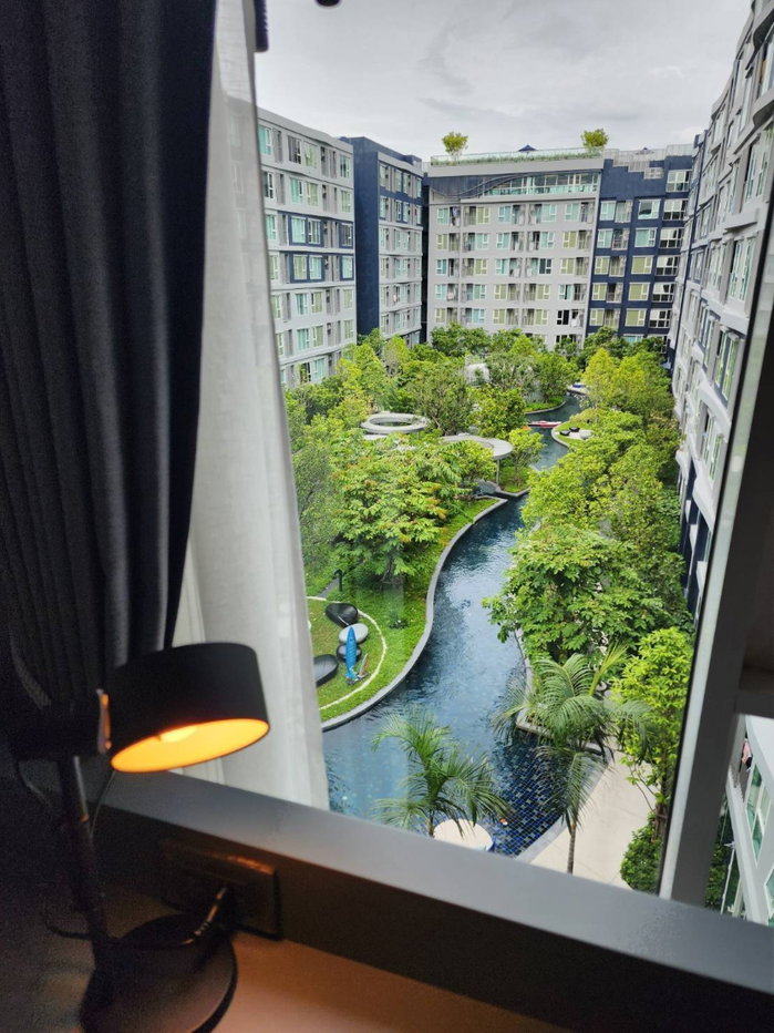 รูป 🐳 ขาย kave Island ห้อง 1 bed plus (2 ห้องนอน) พท 38 ตรม. 3 50 ลบ.ตึก C ชั้น 5 ห้องมุม วิวสระฝั่ง Caribbian  - รูปที่ 9/20