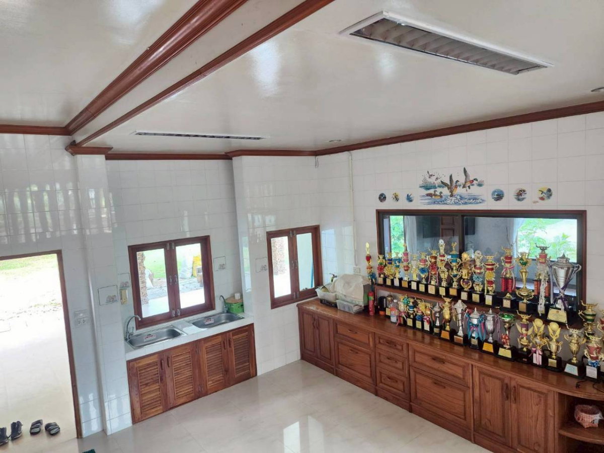 รูป ขายที่ดินพร้อมบ้านไม้สัก สไตล์รีสอร์ท เนื้อที่ 6:2:88ไร่ - รูปที่ 7/38