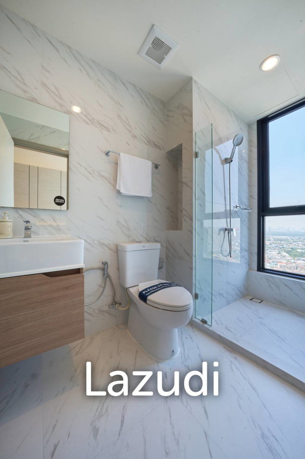 รูป 42.96 sqm high-floor 2 bed condo at Ideo Mobi Sukhumvit East Point Bangna - รูปที่ 12/12