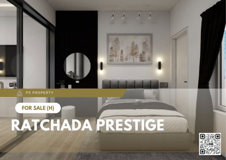 Urgent Sale ✨ Ratchada Prestige ✨ Fully furnished and equipped with appliances; near MRT Sutthisan.