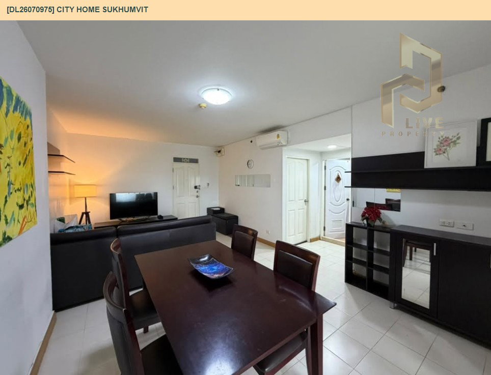 รูป DL26070975 ขายคอนโด ซิตี้ โฮม สุขุมวิท (City Home Sukhumvit) ใกล้ BTS อุดมสุข พร้อมเข้าอยู่ โทรด่วน 0614453194 LineID @952jdxxk - รูปที่ 5/9