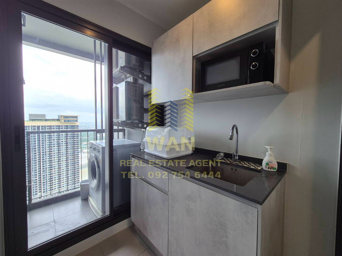 รูป ให้เช่า politan aqua ชั้น 56 ขนาด 30 ตร.ม. วิวแม่น้ำ ครบพร้อมอยู่ - รูปที่ 6/11