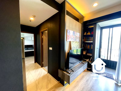 ขายคอนโด : ขายคอนโด IDEO Mobi อโศก ชั้น 33 แบบ 1 ห้องนอน 34.85 ตร.ม. Fully Furnished ใกล้ MRT เพชรบุรี เพียง 150 ม. | พอใจ แอสเซท