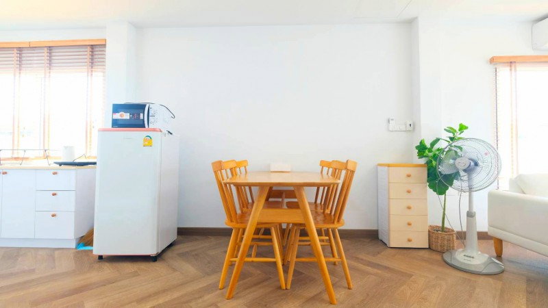 รูป บ้านฉาง ระยอง ใกล้รพ.สต.พลา 500 ม. ทาวน์โฮม 2 ชั้น ห้องมุม 2 นอน 2 น้ำ ขนาด 25 ตร.ว. 200 ตร.ม.เฟอร์ฯ และเครื่องใช้ไฟฟ้าคร - รูปที่ 8/8