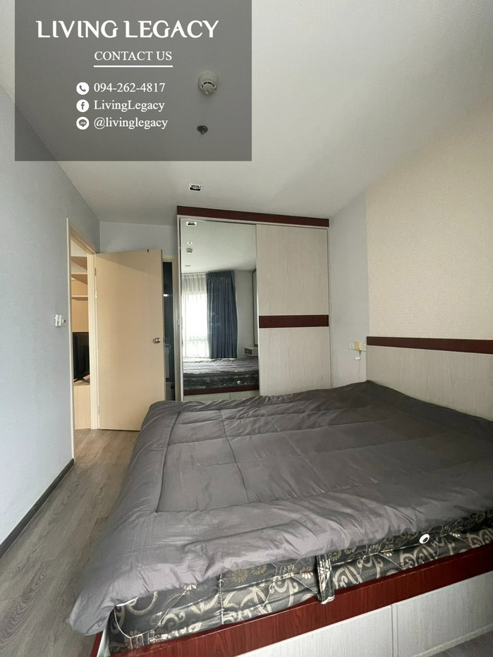 รูป SIIDEL เช่าด่วน คอนโด Rich Park @ Triple Station 27 ตร.ม. | ชั้น 21 | 1 ห้องนอน | 1 ห้องน้ำ 12,000 บาท/เดือน line id : @livinglegacy - รูปที่ 9/28
