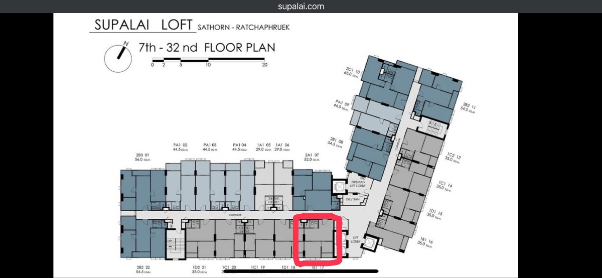picture Owner Post Sell Supalai Loft Sathron - Ratchaphruek - 17/18