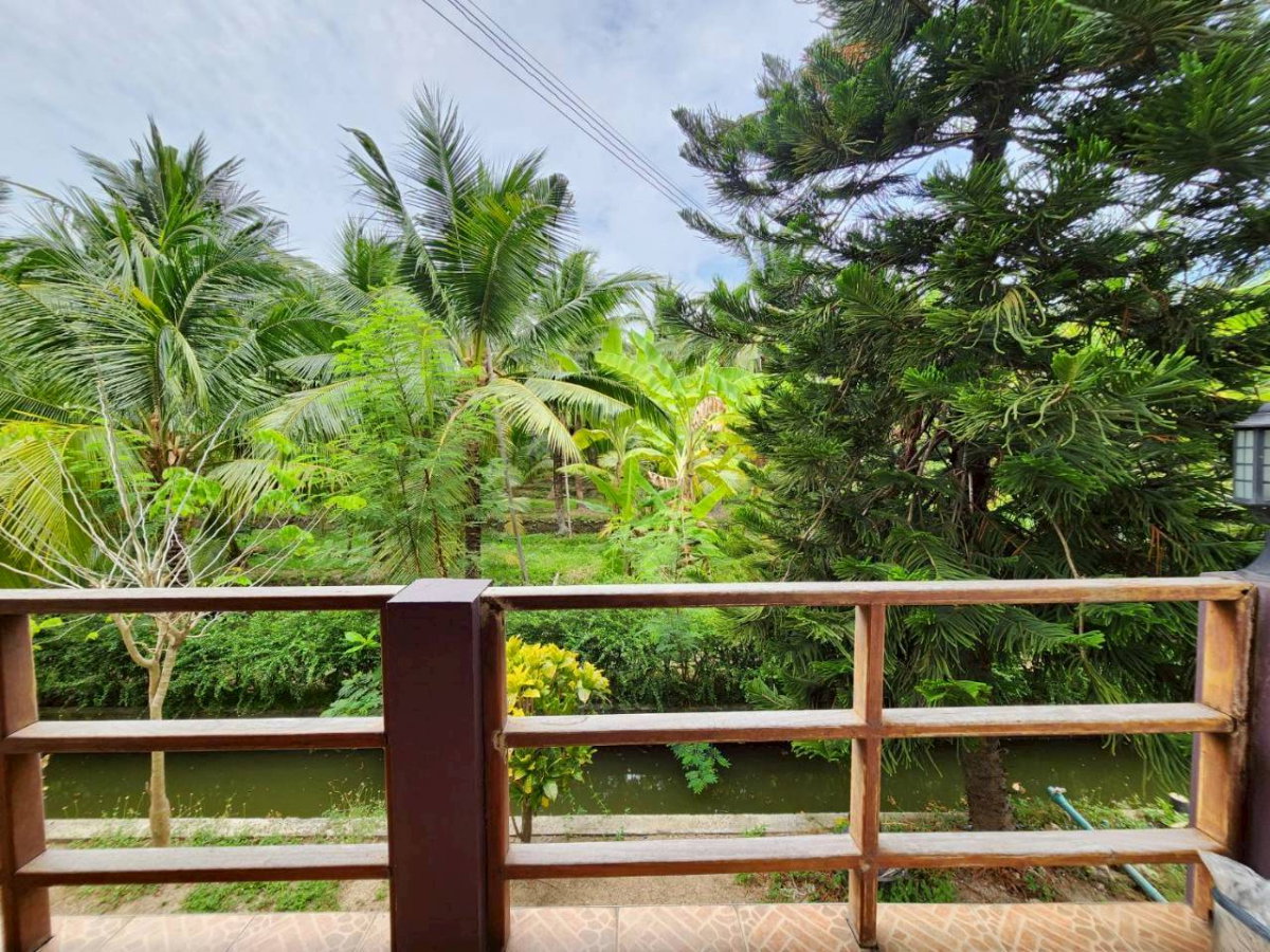 รูป ขายที่ดินพร้อมบ้านไม้สัก สไตล์รีสอร์ท เนื้อที่ 6:2:88ไร่ - รูปที่ 23/38
