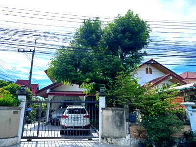 Houses for rent : Single house for rent in Samet Thong Thani Village.