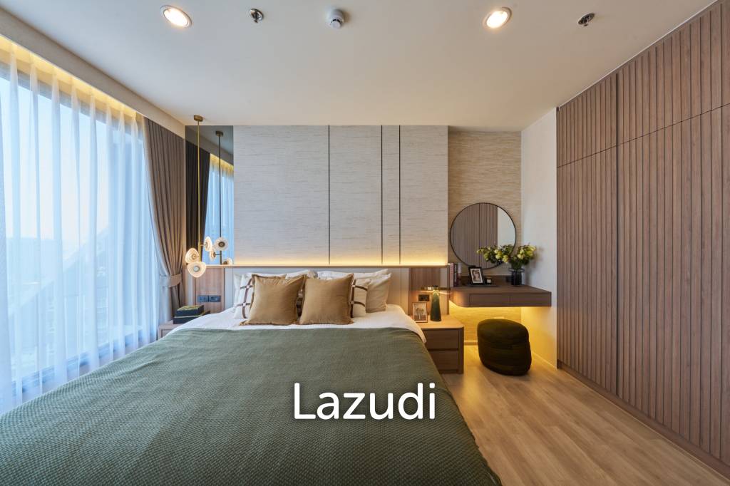 รูป 42.96 sqm high-floor 2 bed condo at Ideo Mobi Sukhumvit East Point Bangna - รูปที่ 6/12