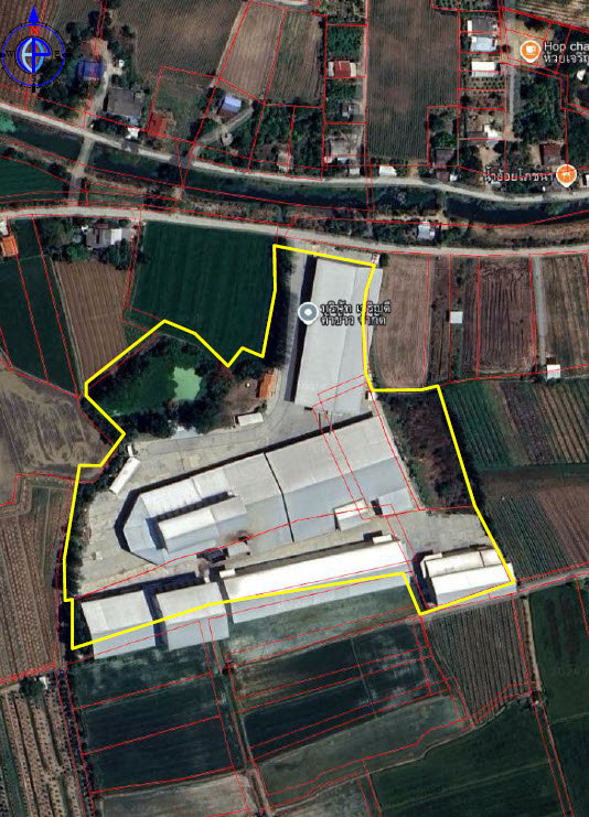 รูป โรงสี 12076 ตร.วา อำเภอศรีประจันต์ จังหวัดสุพรรณบุรี 139.5M - รูปที่ 4/16