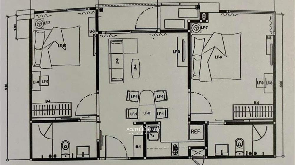 picture Condo Whizdom Punnawithi For sale, 2 brs., 2 bths. - 6/17