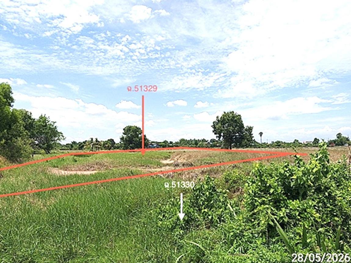 รูป ที่ดินว่างเปล่า 1384.5 ตร.วา เมืองนครนายก นครนายก 2.1M - รูปที่ 9/16