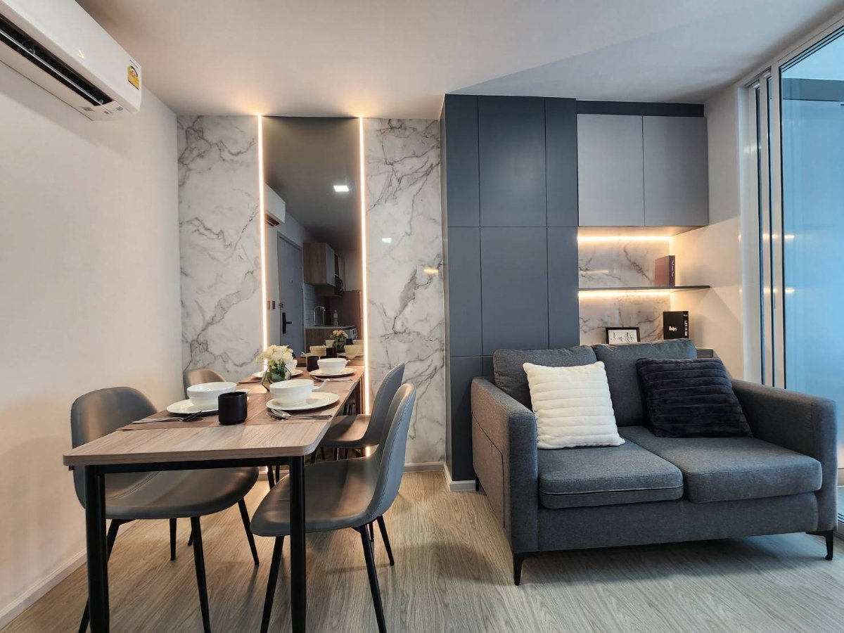 รูป 🐳 ขาย kave Island ห้อง 1 bed plus (2 ห้องนอน) พท 38 ตรม. 3 50 ลบ.ตึก C ชั้น 5 ห้องมุม วิวสระฝั่ง Caribbian  - รูปที่ 14/20