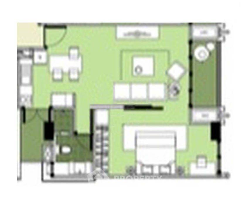 รูป คอนโด 1 ห้องนอน 59 ตร.ม. โครงการ Tree Condo Sukhumvit 52 ใกล้ BTS อ่อนนุช 300 ม. (ID 2752927) - รูปที่ 14/14