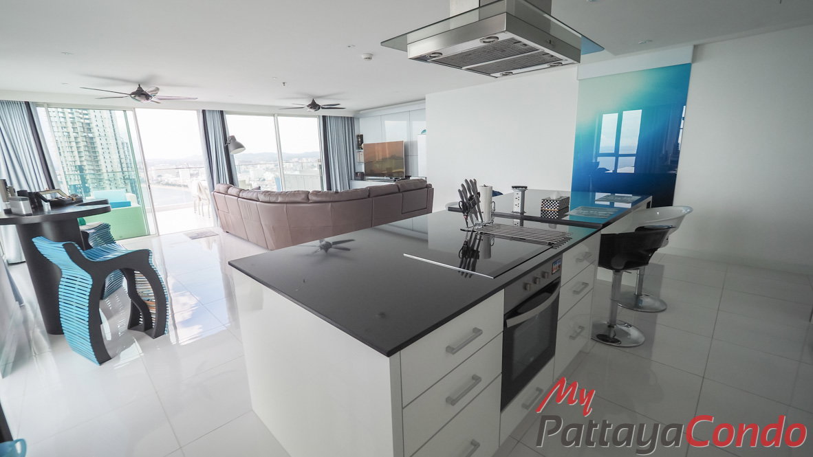 picture 🛏️ 3 Bed - 🛁 4 Bath - 🏙️ Sea View - 🌏 FOREIGN name - 🏢 Sky Residences Pattaya - Ref: AMR97 - 22/37