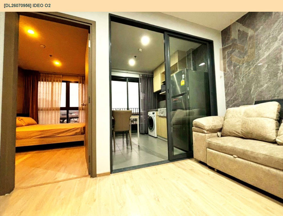 รูป DL26070956 ให้เช่าคอนโด ไอดีโอ โอทู (IDEO O2) ใกล้ BTS บางนา พร้อมเข้าอยู่ โทรด่วน 0614453194 LineID @952jdxxk - รูปที่ 6/9