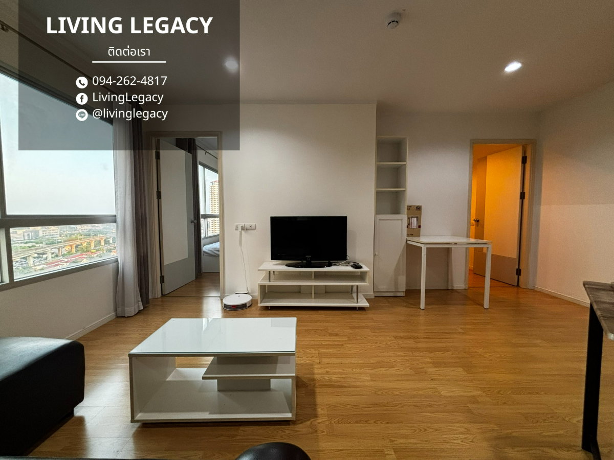 รูป SM63SZ เช่าด่วน คอนโด Lumpini Place Srinakarin 2 นอน 2 น้ำ 52 ตร.ม. ชั้น 18 พร้อมเฟอร์นิเจอร์ 25,000 บาท/เดือน LINE: @livinglegacy - รูปที่ 32/42
