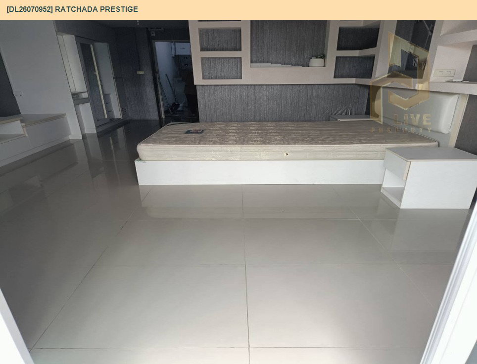รูป DL26070952 ขายคอนโด รัชดา เพรสทีจ (Ratchada Prestige) ใกล้ - พร้อมเข้าอยู่ โทรด่วน 0653619502 LineID @952jdxxk - รูปที่ 5/12