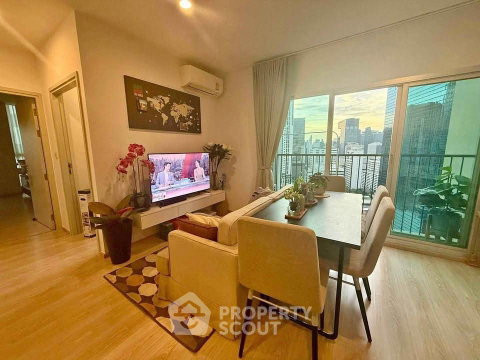 คอนโด 2 ห้องนอน 53 ตร.ม. ชั้น 22 Noble Revolve Ratchada 2 ใกล้ MRT ศูนย์วัฒนธรรมฯ 300 ม. (ID 3095465)