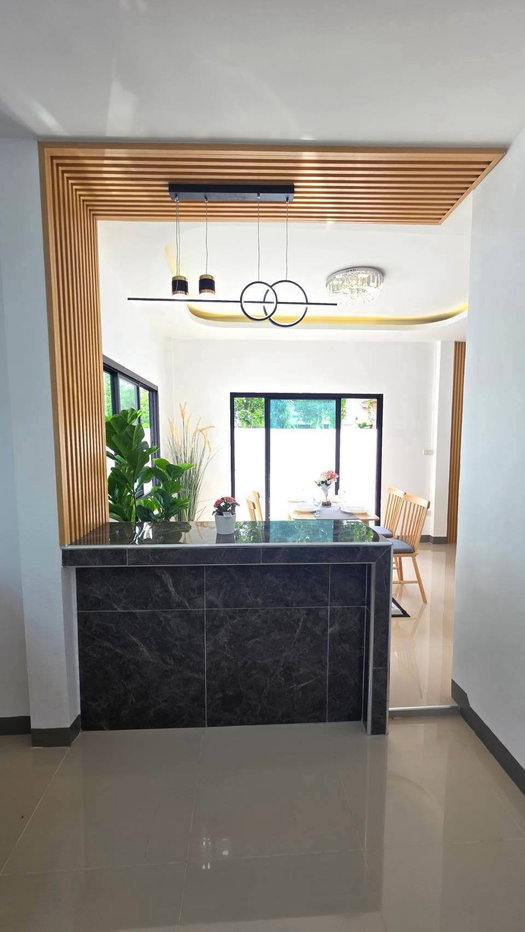 รูป บ้านเดี่ยว หลังใหญ่ กว้างขวาง แต่งใหม่ หมู่บ้านพนาสนธิ์การ์เด้นโฮม2 ถ.เลียบวารี79 หนองจอก เฟอร์นิเจอร์สวยพร้อมอยู่ - รูปที่ 11/18