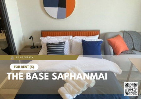 รูปภาพ For Rent 🔥 The Base Saphanmai 🔥 Fully furnished and equipped with appliances; near BTS Saphan Mai.